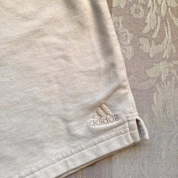 *SOLD* Adidas High Waisted Sweat Shorts - Picture 2 of 3